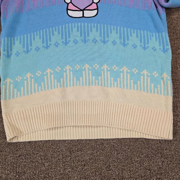 Box Lunch Hello Kitty Pastel Drip Sweater By Sanrio Sz XL Multi Color-Preowned - Picture 4 of 6